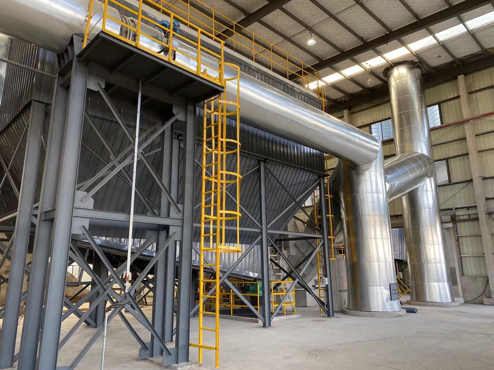 上海市寶寧環(huán)保科技污泥灰生產(chǎn)線機電及鋼結(jié)構(gòu)項目